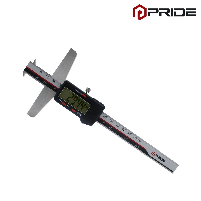 Digital Depth Gauge With Double Hook 0 150mm Precision Gaugedigital