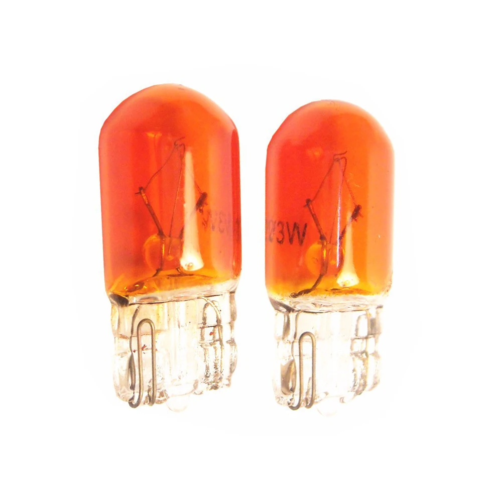 4X Amber Orange T10 W5W Silicone COB LED Car Wedge Marker Indicator Light  WY5W 194 2825 Auto Parking Bulb Turn Side Lamp 12V DC - AliExpress