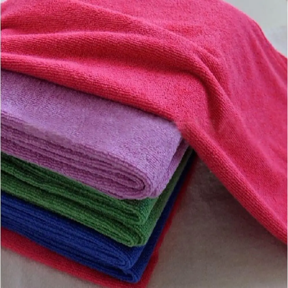 10 шт Горячая конфеты цвет успокаивающий хлопок квадратное полотенце для лица/рук/моющая ткань для мытья Дома Чистящие Инструменты случайный цвет