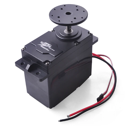 

SUPER200/300/500 High Torque Metal Servo 12 24V 200kg.cm 300kg.cm 500kg.cm 0.5S/60 Degree BEC 5V for DIY Large Robot Arm Parts