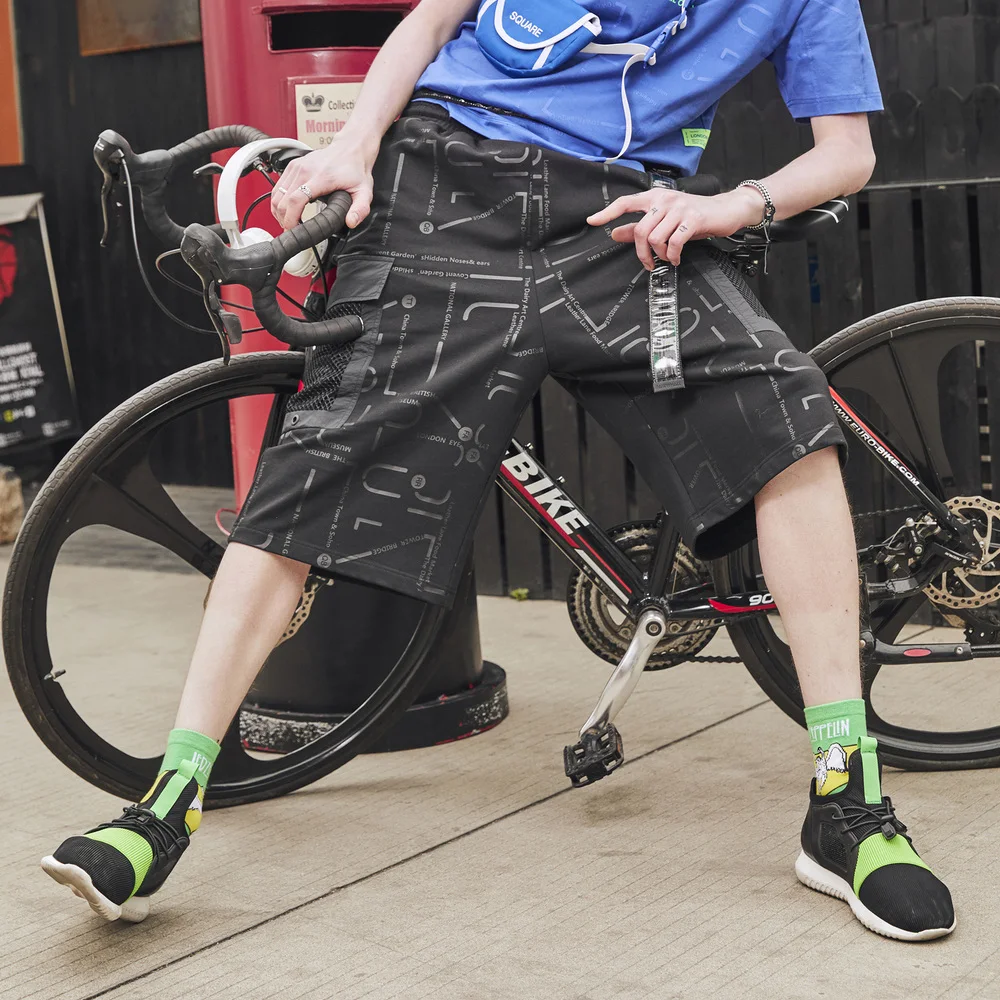 Mark Fairwhale молодых мужчин повседневная мода эластичная талия дышащие легкие вязаные спортивные штаны длиной до икры 718223041031