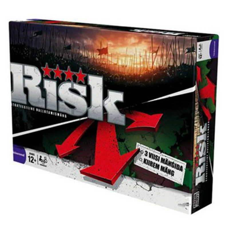 

Risk For 2-6 Player Strategy Classtic Board Game Global Domination War Games With English Instructions indoor games