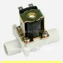 50 шт./лот 1/" Порты и разъёмы Пластик нейлон электромагнитный клапан, Напряжение опционально