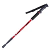 Straight Grip Handle Trekking 3 Joint Hiking Pole 5