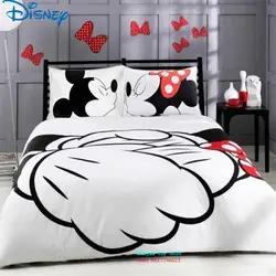Disney 3 шт./компл. Микки и Минни Маус 3D печатных Постельное белье постельное белье одеяло кровать комплект для детей и взрослых постельные