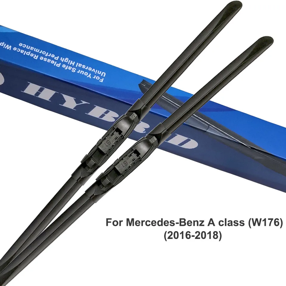 Car Windscreen Wiper Blades Fit Pinch tab / Hook Arms For Mercedes A class W168 W169 W176 From 1997 to 2018 Car Windscreen Wiper Blades Fit Pinch tab / Hook Arms For Mercedes A class W168 W169 W176 From 1997 to 2018