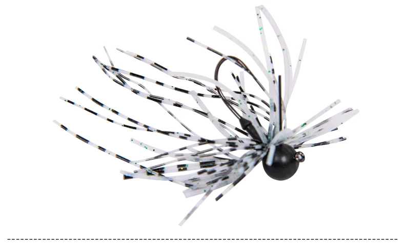 

Tsurinoya Jig Head Hook with Silicone Skirt 3.5g Tungsten Head Gamakatsu Fishing Hooks Skirted Jig Head Lure Baits Jigger P31
