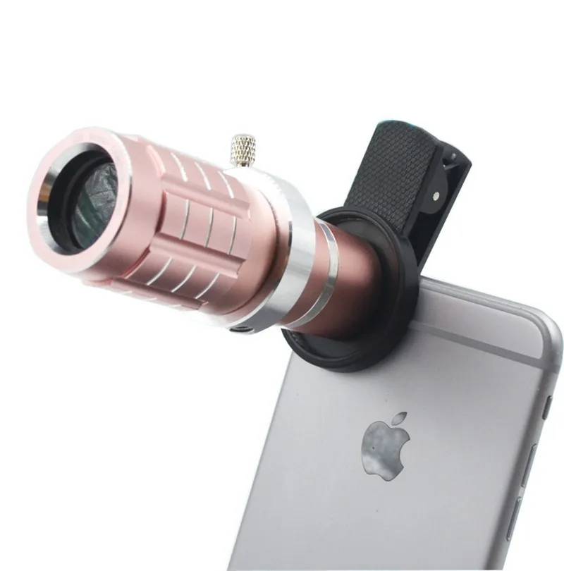 HD набор телефонных объективов 12x зум телефото 0.45X широкоугольный 15X Супер Макро объектив для iPhone Samsung смартфонов клип объективы камеры