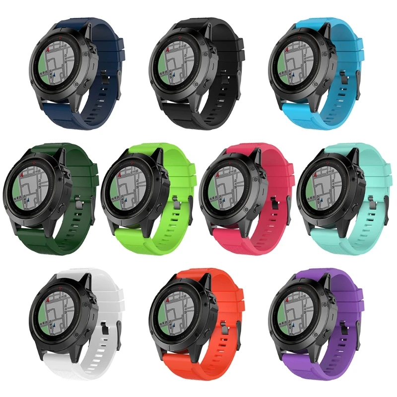 OOTDTY 26 мм быстрая установка наручного ремешка для Garmin Fenix 5X спуск Mk1 Fenix3/HR D2 Bravo умные носимые Ремешки для наручных часов аксессуары