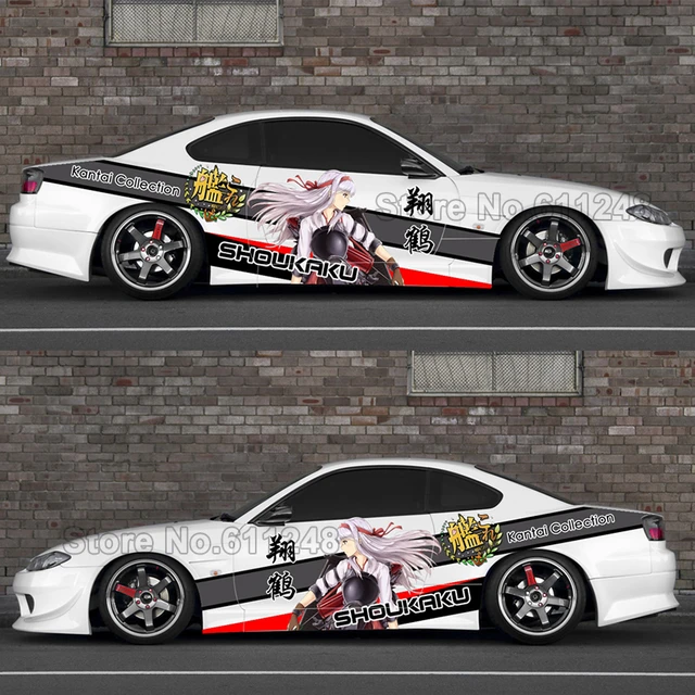 Cartoon Anime ACGN Car Sticker For Kantai Collection Shoukaku Paint Car  Racing body Decals Decorative Film Auto Drift Stickers