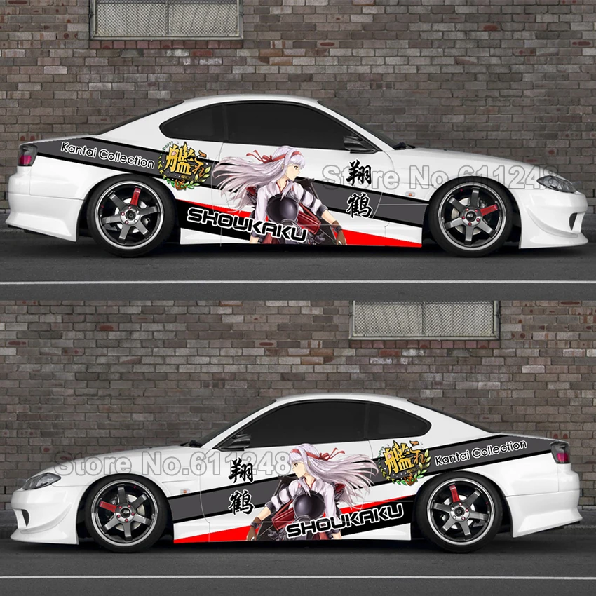 Мультфильм Аниме ACGN автомобиля Стикеры для Kantai Collection Shoukaku Краски гоночный