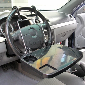 

Car Styling Multi-functional Travel Dining Tray Car Back Seat steering wheel laptop Stand Holder Vehicle Computer Bracket Tray