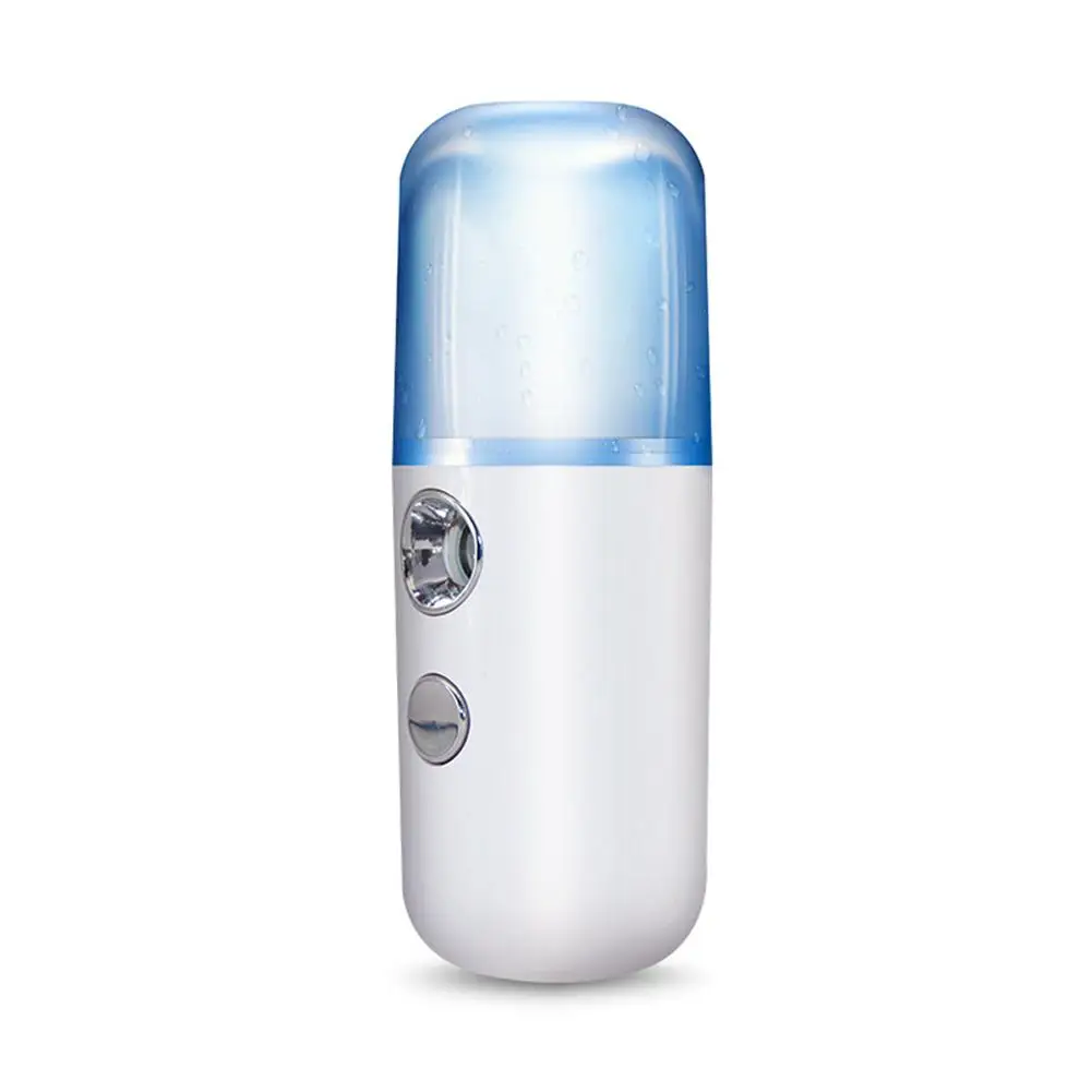 

Portable USB Rechargeable Nano Mister Cooling Mist Mini Face Humidifier Eyelash Extensions Sprayer Facial Steamer