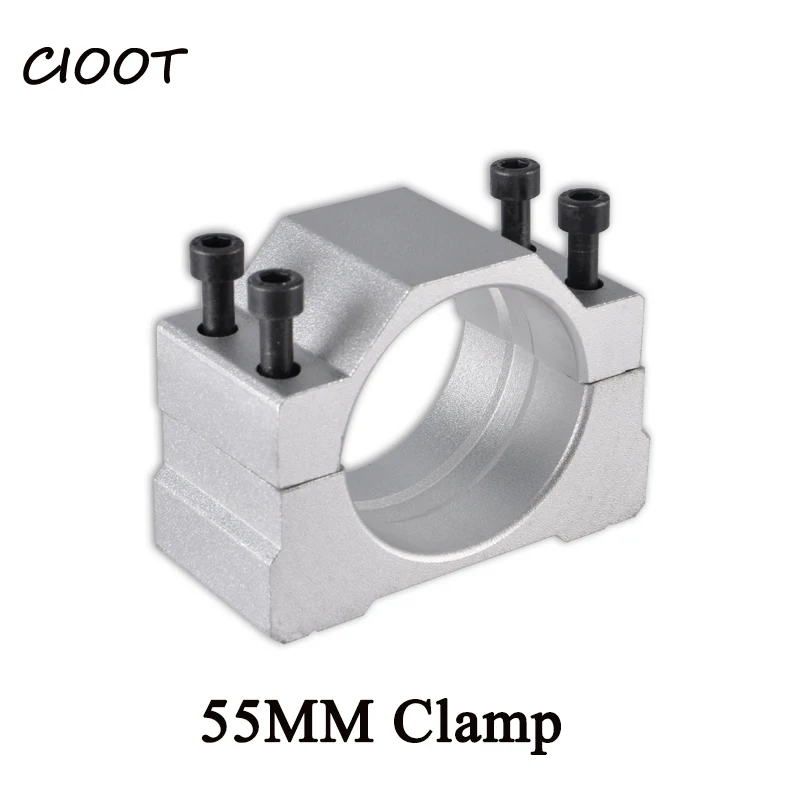 44mm Spindle Clamp - Aluminum Mounting Bracket For CNC, Router, Or Fixture