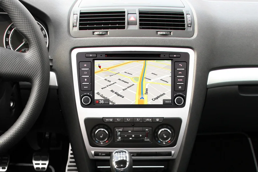 Discount Erisin ES4826s 8 inch car dvd player android 9.0 2G RAM PX30 DAB OBD WIFI 3G for SKODA OCTAVIA 9