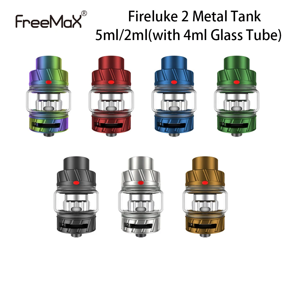Оригинальный FreeMax Fireluke 2 бак металлический выпуск 5 мл/2 мл электронная сигарета