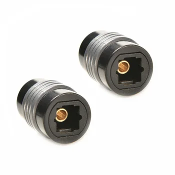 

10pcs/lot Digital Optical Toslink Extender Coupler Optical Audio Toslink to Toslink Connector Female to Female Plug For TV Box