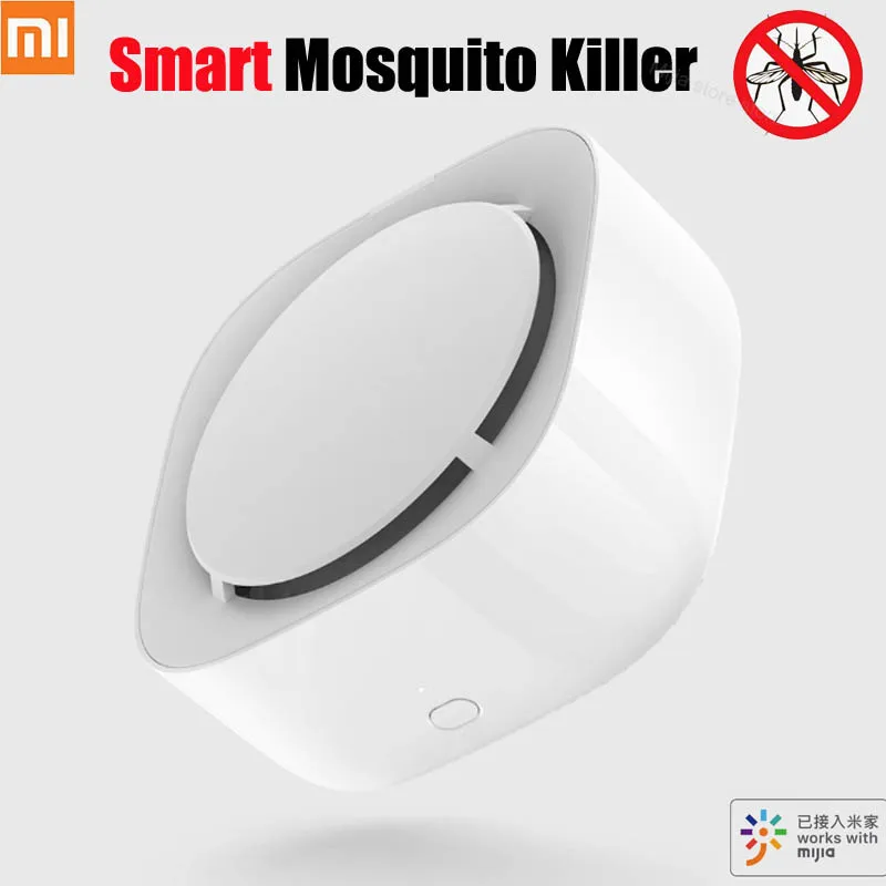 

Newest Xiaomi Mijia Smart Mosquito Repellent Killer Timing Switch Detect Synchronization LED light Work with Mi Homes APP Smart