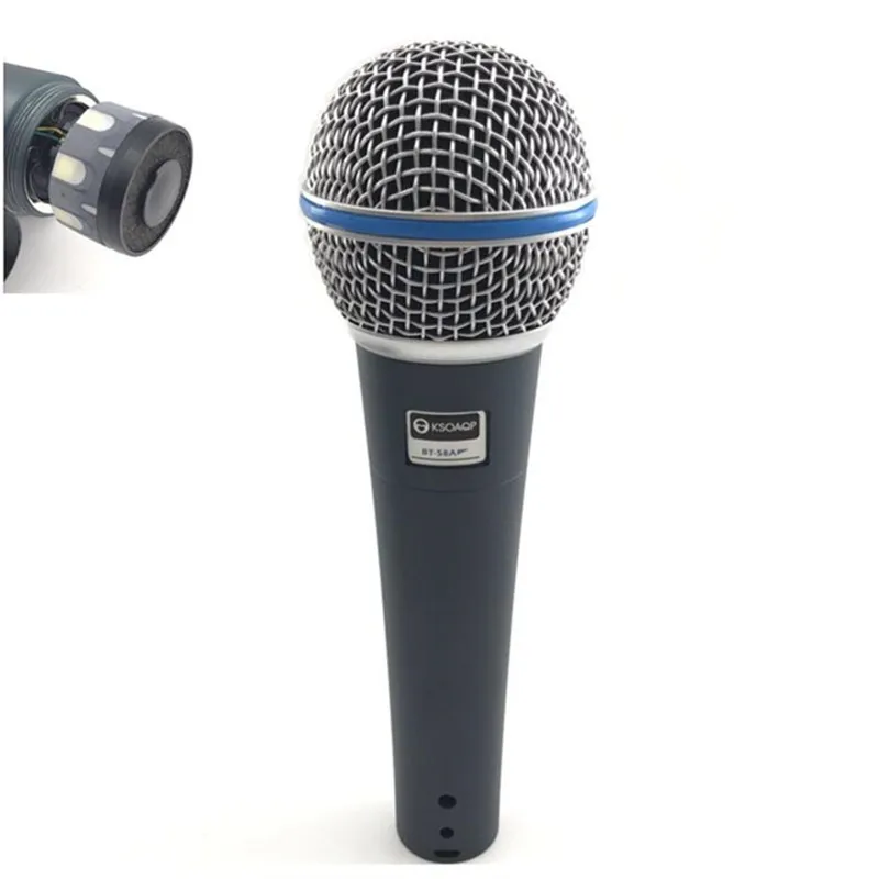 

BT58A Professional Vintage Handheld Vocal Dynamic Microphone For beta 58a beta58a Karaoke Music Studo Stage Party Mic