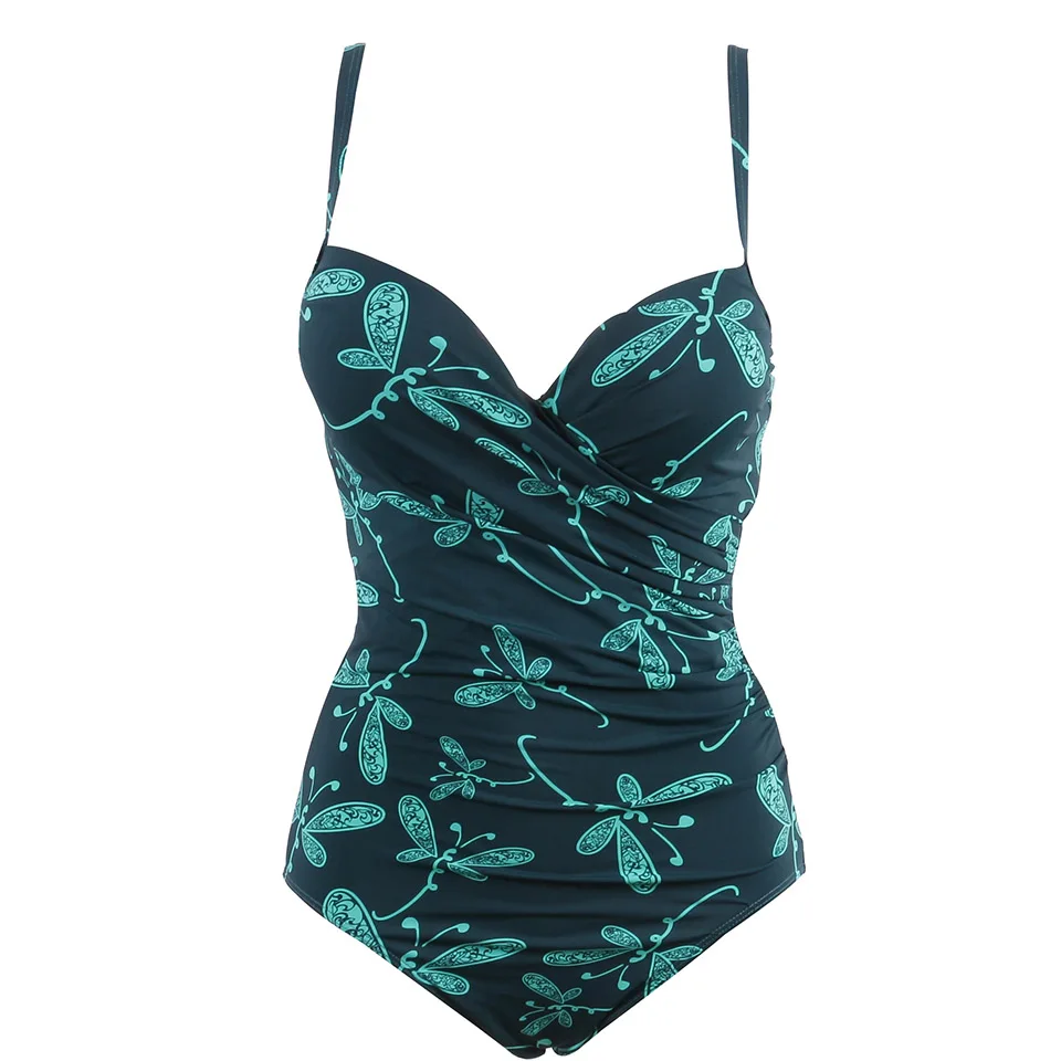 TQSKK новая одежда для плавания женские купальники Цельный купальник женский летний купальник пляжная одежда купальный костюм Ретро Монокини комплект с платьем - Цвет: 05