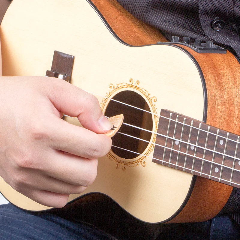 Kmise сопрано Гавайские гитары укулеле Ukelele Uke Zebrawood 21 дюймов начинающих комплект с Gig Bag тюнер ремень струны Capo медиаторы 9 Аксессуары