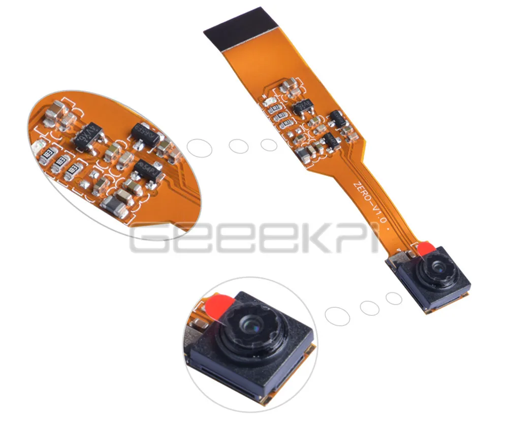 Камера GeeekPi 5 Мп модуль 720P / 1080P Датчик для Raspberry Pi Zero V1.3 W|sensors for raspberry pi|sensor sensorsensor