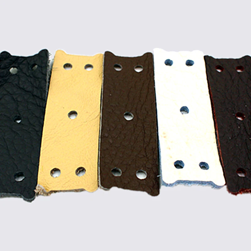 

5 Pcs/Set Hunting Microfiber Leather Slingshots Pouches Outdoor Shooting Bow Genuine Cow Leather Hunting Slingshot Accessories