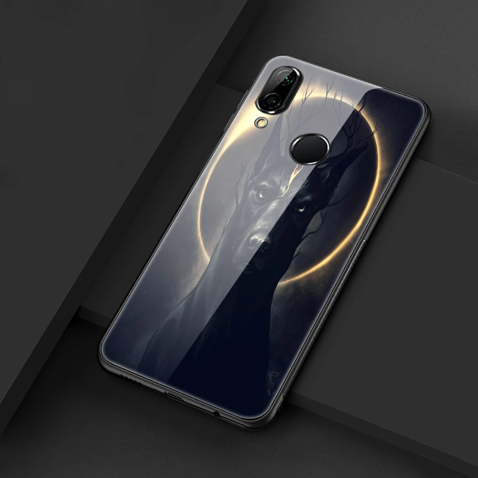 Tempered Glass Case For Huawei P20 Lite Pro Luxury Animal Pattern P Smart Coque Honor 9 Lite Case For Huawei Mate 10 Lite Cover (18)