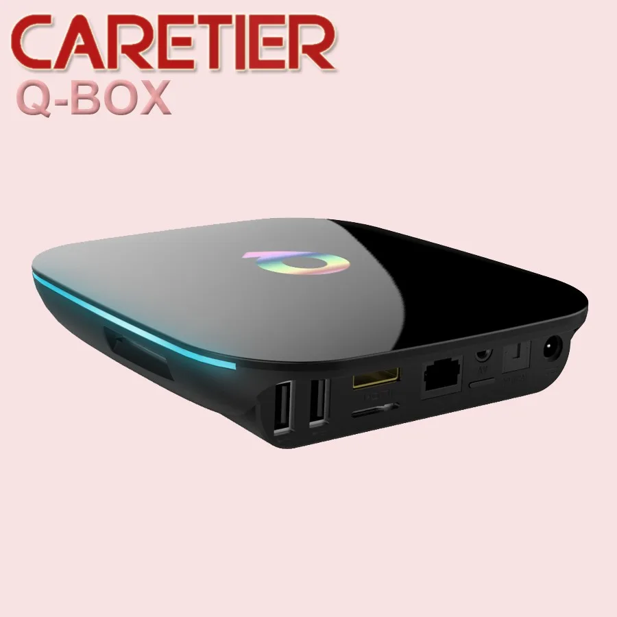 1 шт. Q box Amlogic 905 Android Tv Box 5,1 2 г/16 г 1000 м LAN bluoth 4,0 16,0 предварительно установленных