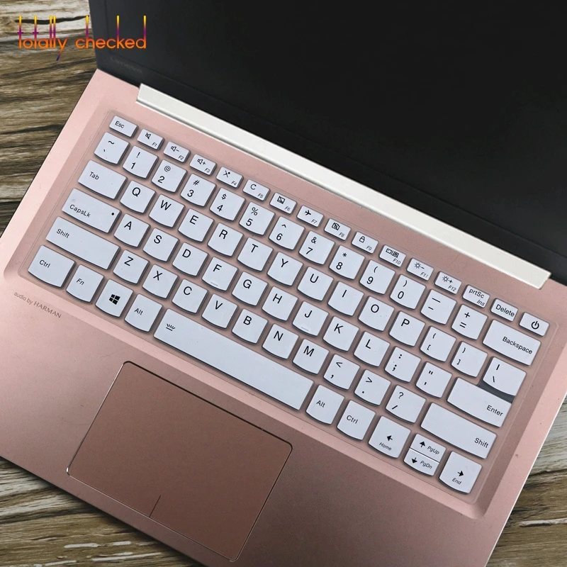 Для lenovo IdeaPad 120S 330 330s 320 320s 530s V530s-14ikb 530S-14ikb 14 14ikb Тетрадь силиконовая клавиатура защитная накладка для телефона - Color: white