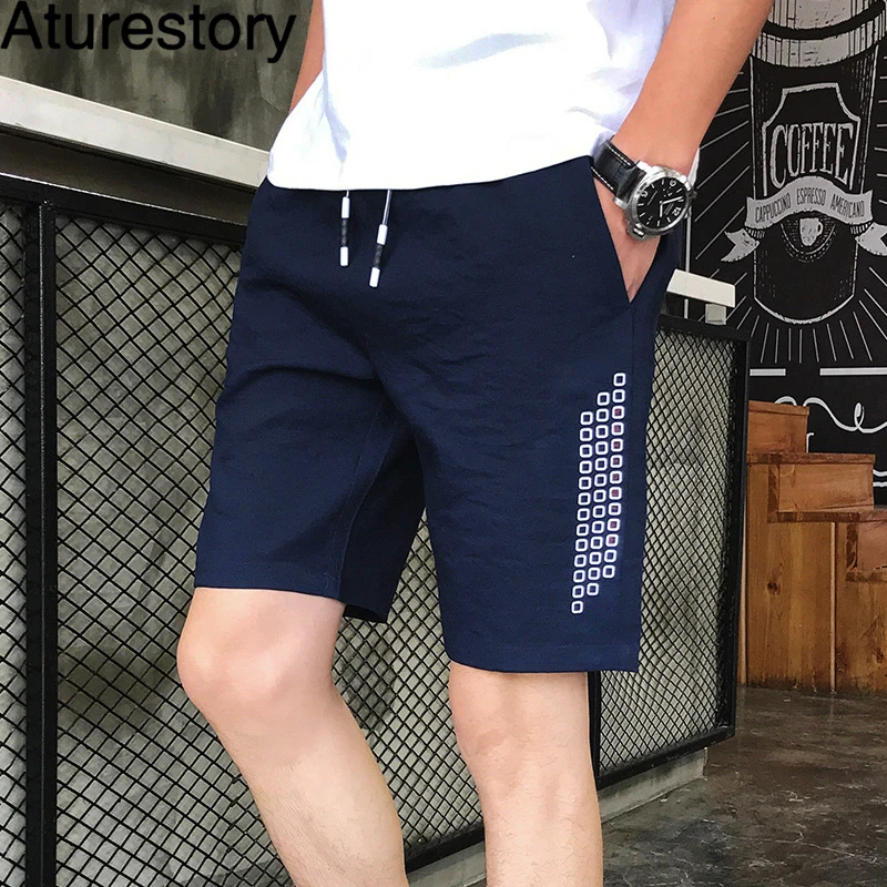 Buy Aturestory Summer Fitness Shorts Men Plus Size