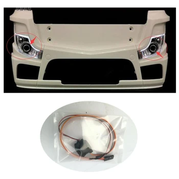 

Tamiya benz actros led driving light kits assembly for 1/14 rc beenz truck 1851-3363 tractor trailer 56335-56348 toys model car