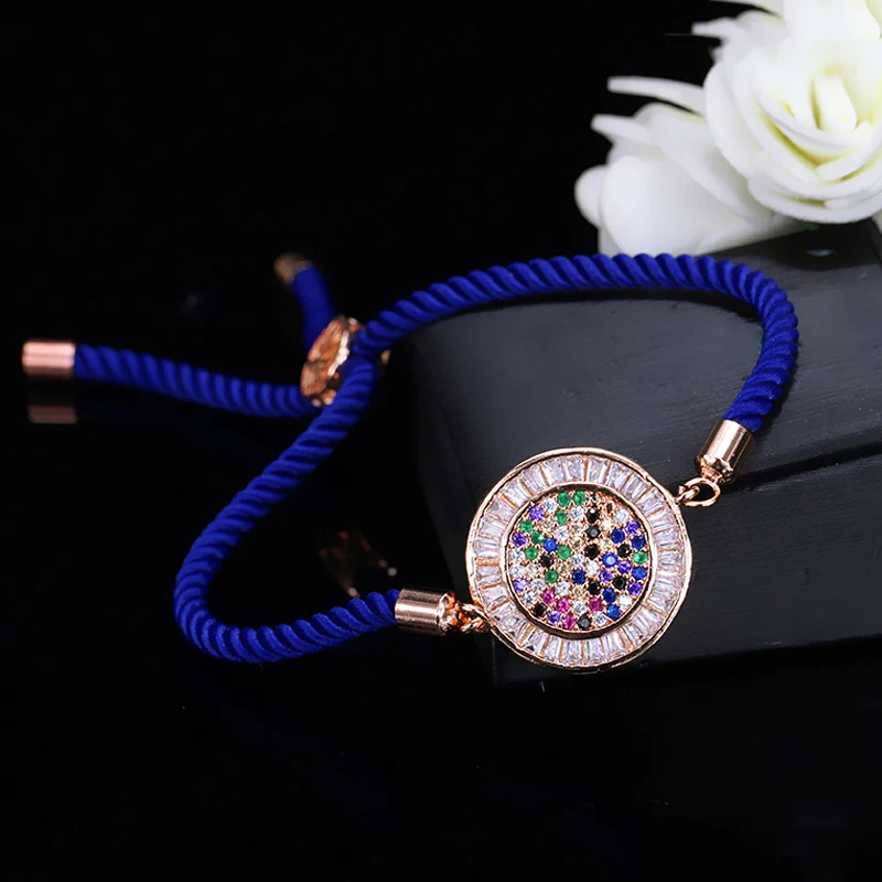 blue bracelet