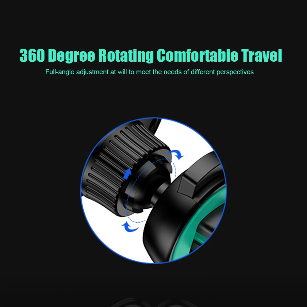 Universal Car Phone Holder Air Vent Mount 360 Degree Rotary Smartphone Stand SD998