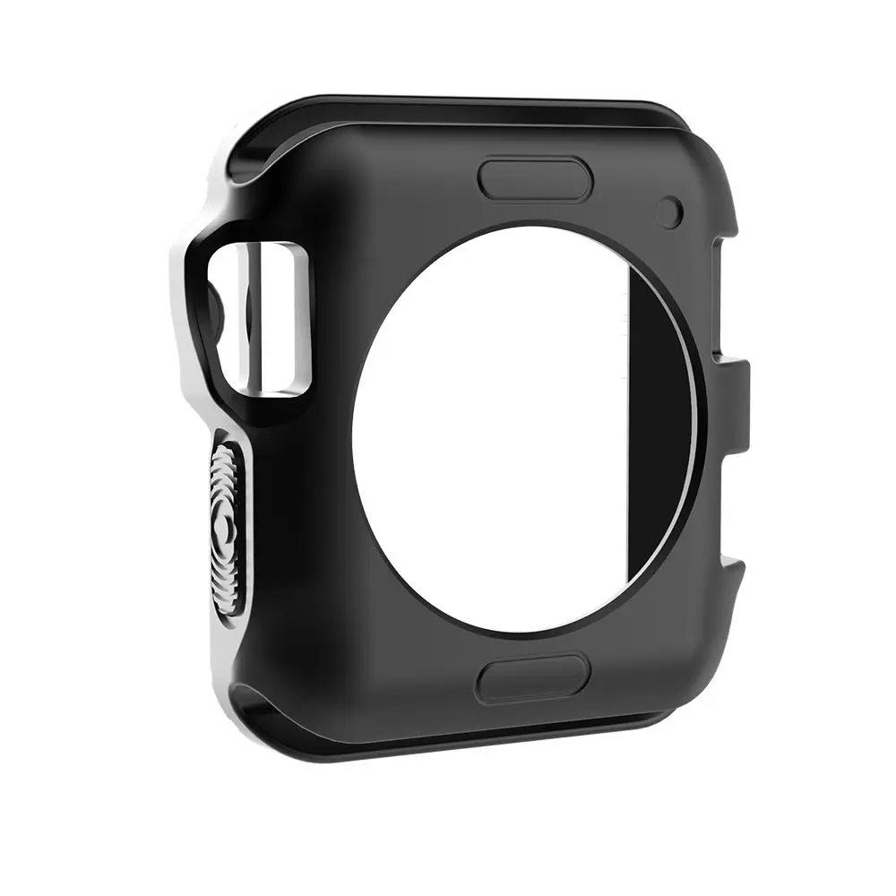 Прочный чехол для Apple Watch Series 3 2 iwatch 42 мм 38 6 цветов противоударный защитный с