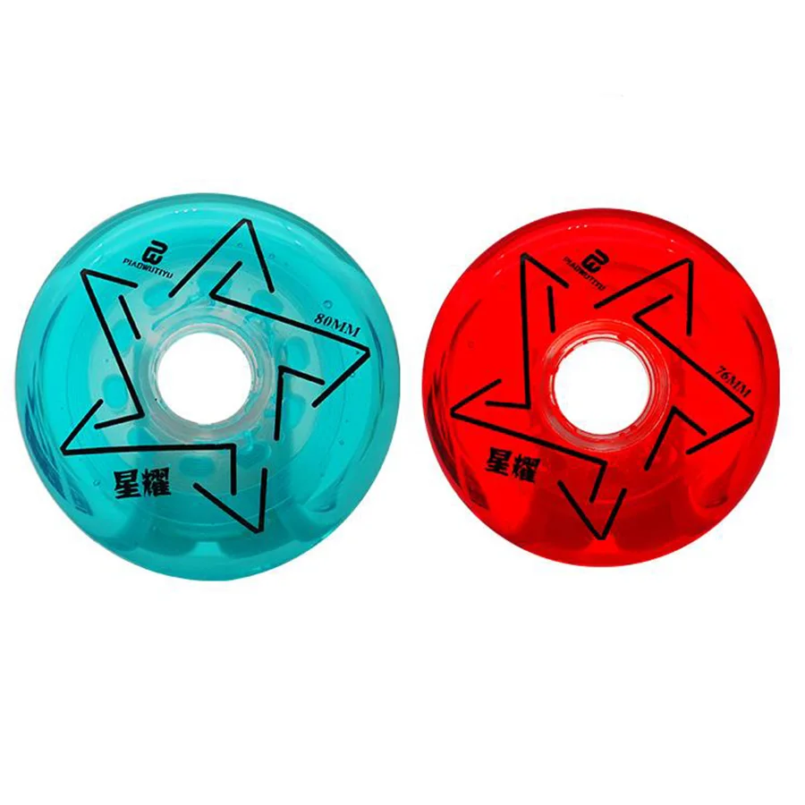 

Diamond Inline Skate Wheels 83A Red Blue Pink 64 68 70 72 76 80mm Slalom Slide Roller Skating Tires For SEBA Powerslide Patines