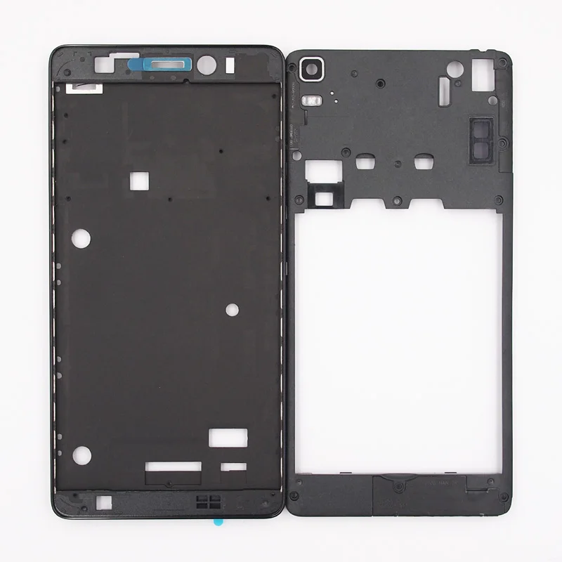 

BaanSam New Front Frame LCD Screen Frame Middle Frame Housing Case For Lenovo K3 NOTE K50-T5 A7000 With Antenna+Camera Lens