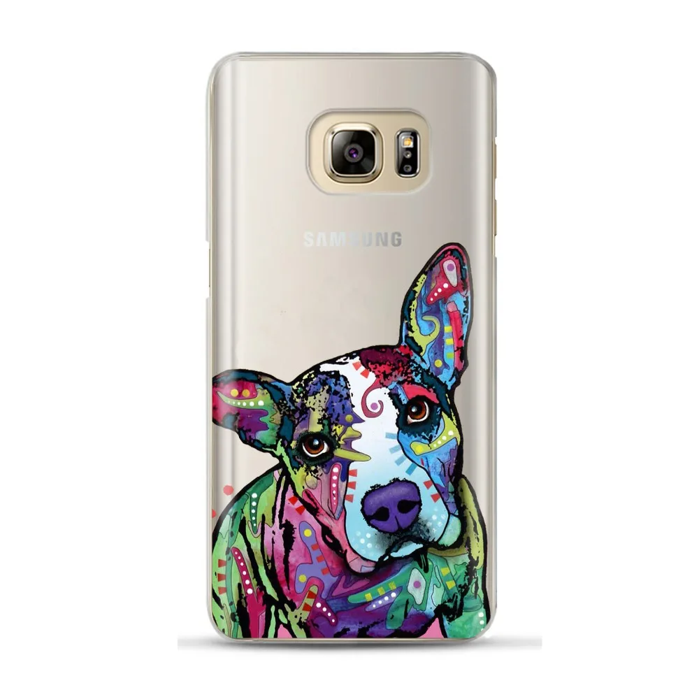 Чехол для телефона Samsung Galaxy S6 S7 Edge S8 S9 Plus J3 J5 J7 A3 A5 A7 2016 2017 A8 2018 мультяшный чехол