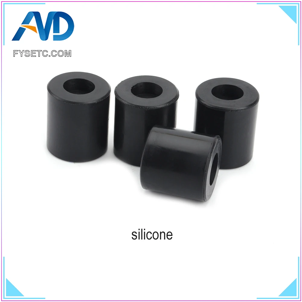 عالية درجة الحرارة 3D طابعة أجزاء سيليكون الصلبة فاصل الساخن التسوية السرير العمود 3 pcs طويل + 1 PC قصيرة ل CR-10/CR10S Ender-3 عالية درجة الحرارة 3D طابعة أجزاء سيليكون الصلبة فاصل الساخن التسوية السرير العمود 3 pcs طويل + 1 PC قصيرة ل CR-10/CR10S Ender-3