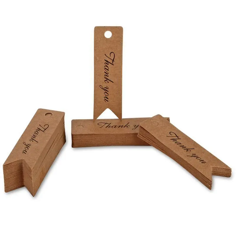 "Спасибо" свадебный подарок сообщение тега подарок тег осень, открытки ручной работы этикетка пеньковые веревки включены