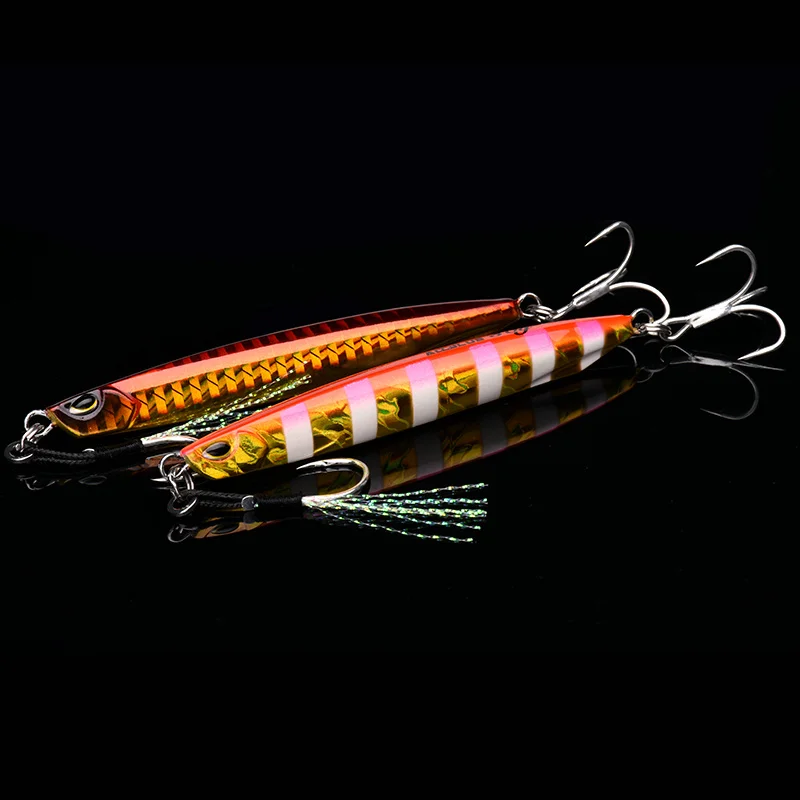 ALLBLUE DRAGER Super Slim SSZ Metal Casting Jig 20G 30G Shore Drag Cast Jigging Spoon Zinc Fishing Lure Artificial Bait Tackle - Image 6