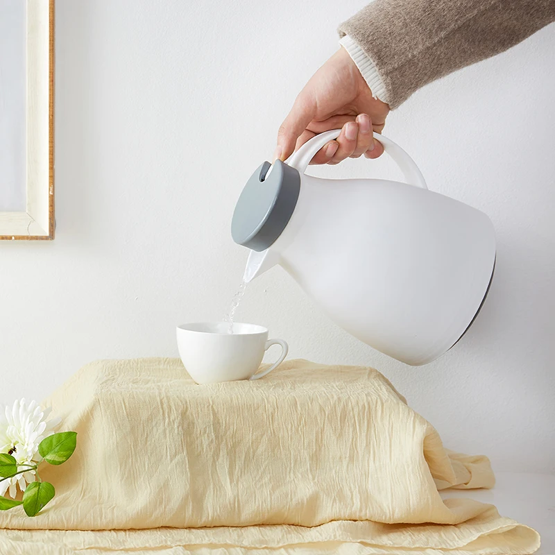 

Mission Runway 1000ml Stainless Steel Teapot 3 Colors Vacuum Flasks Thermos Coffee Thermoses Mug Hot Water Bottle For Home Gift