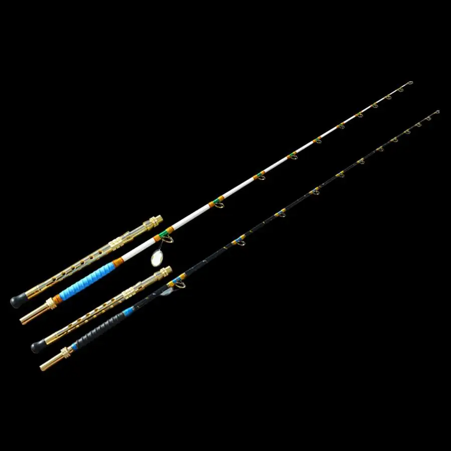 ZZ49 2.1m 2.4m 2.7m Fuji Deep Sea Gokuspe Super Powerful Slow Jigging Ocean  Boat Fishing Shark Trolling Rod Bait 2Kgs