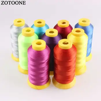 

ZOTOONE 150D Sewing Threads Thighs Machine Yarn For Overlock Polyester Sewing Treard Jeans Garn Craft Embroidery Accessory Set D
