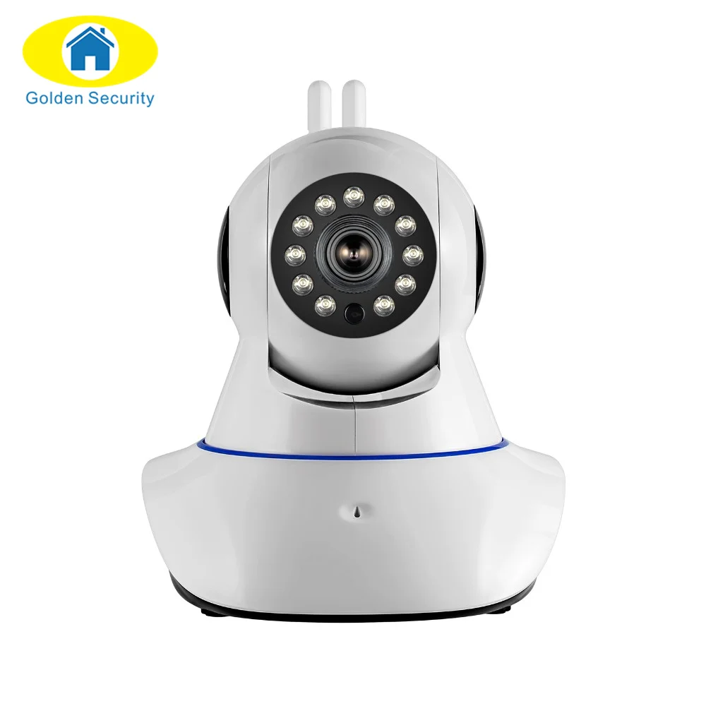 imágenes para Cámara de Seguridad de Seguridad de oro Doble antena inalámbrica WIFI 720 p HD Digital CCTV Cámara de Seguridad Sistemas de Alarma Del Sensor de Movimiento imágenes para Cámara de Seguridad de Seguridad de oro Doble antena inalámbrica WIFI 720 p HD Digital CCTV Cámara de Seguridad Sistemas de Alarma Del Sensor de Movimiento