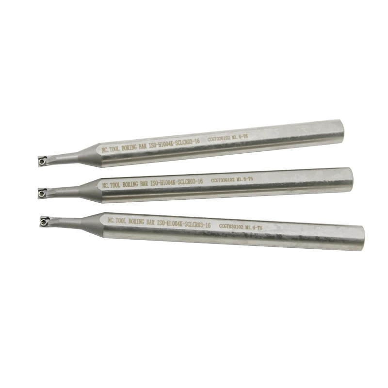 Внутренний токарный станок H1004K SCLCR03 H1005K SCLCR04 20L Тонкое Отверстие 3 мм 4 5 буровая