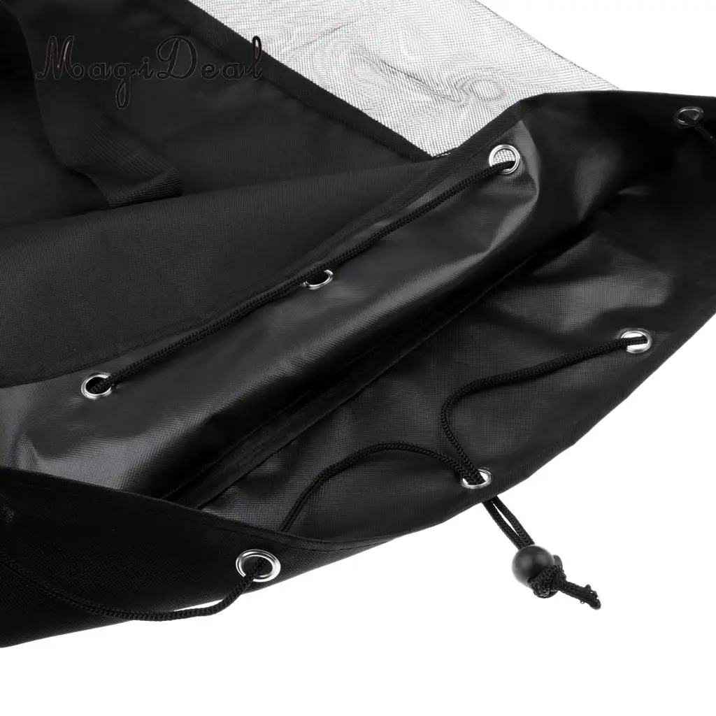 MagiDeal Outdoor Sports Soccer 15 Balls Carry Mesh Bag Football Balls Volleyball Basketball Equipment Shoulder Carrier Pouch