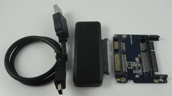 

Free Shipping Goldendisk CFAST Adapter CFAST to SATA +SATA to USB Testing Unit for CFast 2.0 Memory Cards