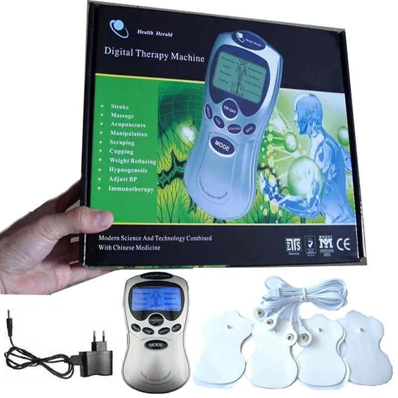 Electric body massager health Tens Acupuncture Digital Therapy Machine