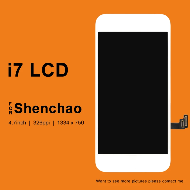 

Grade For iphone 7 7G LCD Screen For Shenchao Quality With Touch Digitizer Display With 3D Touch Assembly For iphone 7 LCD